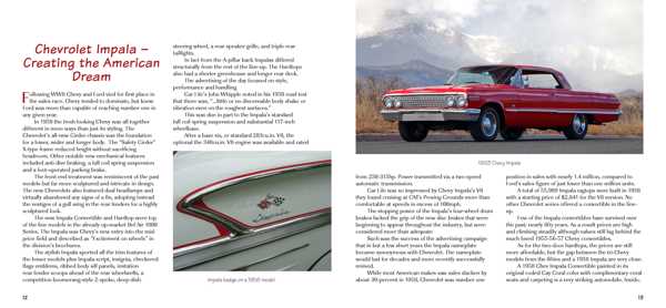 The American Dream Chevrolet Impala 1958-1970