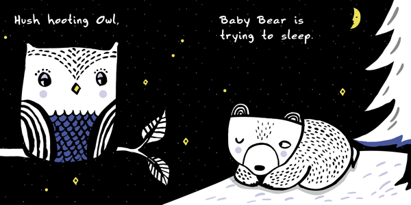 Hush... Little Bear Is Sleeping